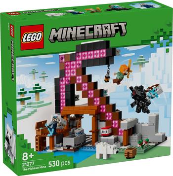 LEGO Minecraft (21277). La miniera delle piccozze  LEGO 2025 | Libraccio.it