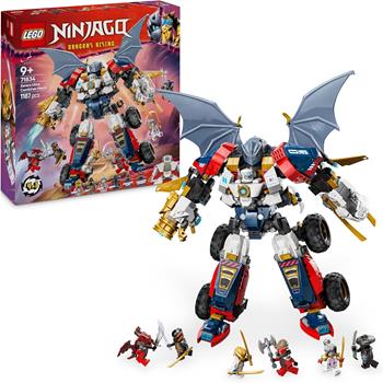 LEGO Ninjago (71834). Mech Ultra Combinatore di Zane  LEGO 2025 | Libraccio.it