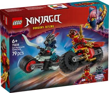 LEGO Ninjago (71838). Gara di velocit&#224; sulla moto di Kai  LEGO 2025 | Libraccio.it