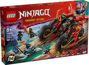 LEGO Ninjago (71844). Veicolo da combattimento Ninja  LEGO 2025 | Libraccio.it