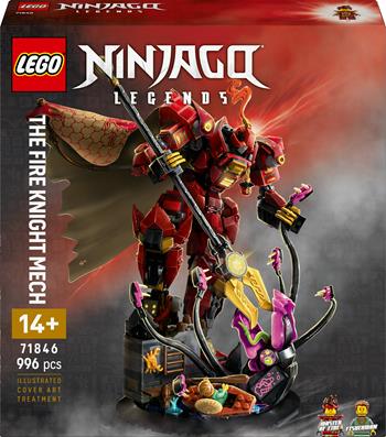 LEGO Ninjago (71846). Mech Cavaliere del Fuoco  LEGO 2025 | Libraccio.it