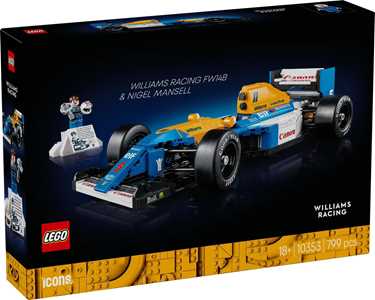 LEGO Icons 10353 Williams Racing FW14B e Nigel Mansell