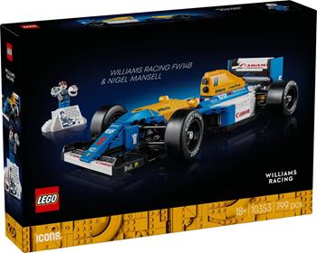 LEGO Icons 10353 Williams Racing FW14B e Nigel Mansell  LEGO 2024 | Libraccio.it