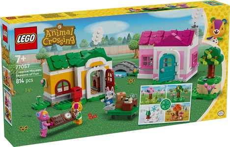 LEGO Animal Crossing (77057). Case creative: le quattro stagioni