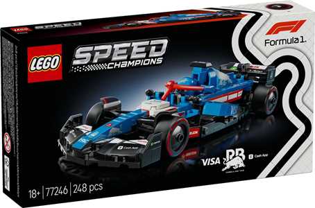 LEGO Speed Champions 77246 Auto da corsa F1 Visa Cash App RB VCARB 01