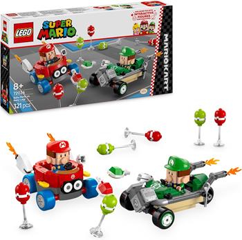 LEGO Super Mario (72034). Mario Kart: Baby Mario vs Baby Luigi  LEGO 2025 | Libraccio.it