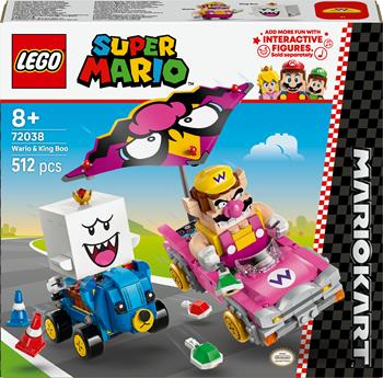 LEGO Super Mario (72038). Mario Kart&#153; &#150; Wario e Re Boo  LEGO 2025 | Libraccio.it