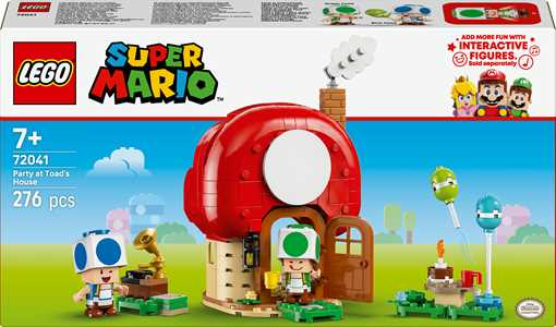 LEGO Super Mario (72041). Festa a casa di Toad