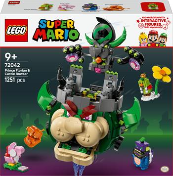 LEGO Super Mario (72042). Principe Florian e Bowser castello  LEGO 2025 | Libraccio.it