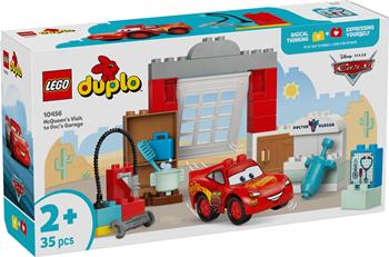 LEGO DUPLO Disney (10456). La visita di McQueen all&#146;officina di Doc  LEGO 2025 | Libraccio.it