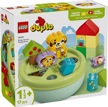 LEGO DUPLO (10441). My First Smista-forme: casetta del cucciolo  LEGO 2025 | Libraccio.it