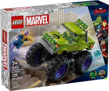 LEGO Super Heroes Marvel (76312). Truck di Hulk contro Thanos