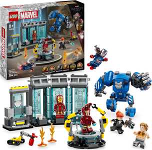 LEGO Super Heroes Marvel (76315). Laboratorio di Iron Man: Sala d...
