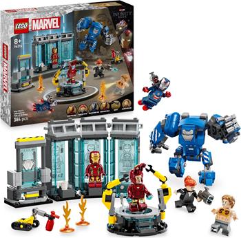 LEGO Super Heroes Marvel (76315). Laboratorio di Iron Man: Sala delle Armature  LEGO 2025 | Libraccio.it