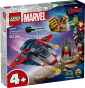 LEGO Super Heroes Marvel (76319). Captain America contro Thanos
