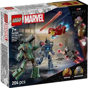 LEGO Super Heroes Marvel (76320). Iron Man e War Machine contro i...