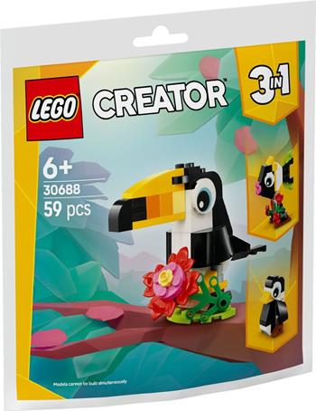 LEGO Recruitment Bags Tucano tropicale  LEGO 2025 | Libraccio.it