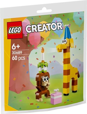 LEGO Recruitment Bags Animali della festa di compleanno  LEGO 2025 | Libraccio.it