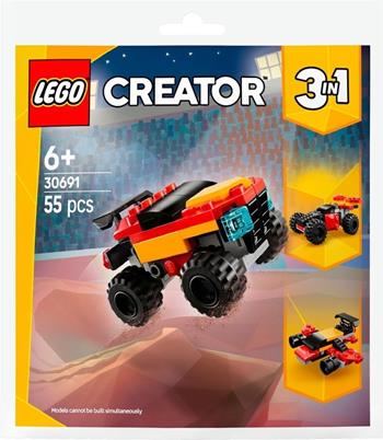 LEGO Recruitment Bags Mini-Monster Truck convertibile  LEGO 2025 | Libraccio.it