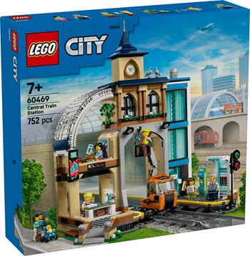 LEGO City (60469). Trains Stazione centrale  LEGO 2025 | Libraccio.it