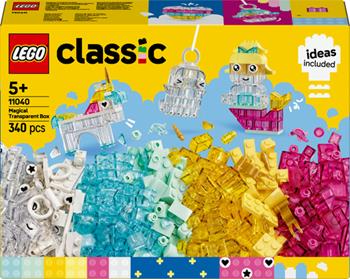 LEGO Classic (11040). Scatola magica trasparente  LEGO 2025 | Libraccio.it