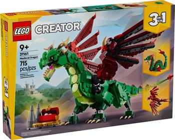LEGO Creator (31161). Drago medievale  LEGO 2024 | Libraccio.it