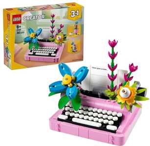 LEGO Creator (31169). Macchina da scrivere con fiori