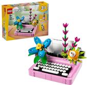 LEGO Creator (31169). Macchina da scrivere con fiori