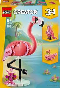 LEGO Creator (31170). Animali selvatici: fenicottero rosa
