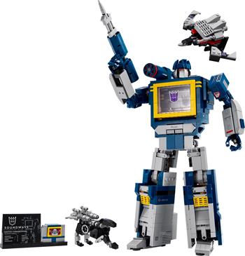 LEGO Icons (10358). Transformers Soundwave  LEGO 2025 | Libraccio.it