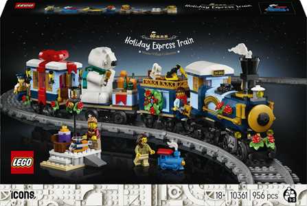 LEGO Icons (10361). Treno espresso festivo