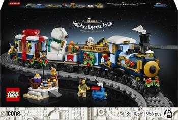 LEGO Icons (10361). Treno espresso festivo  LEGO 2025 | Libraccio.it