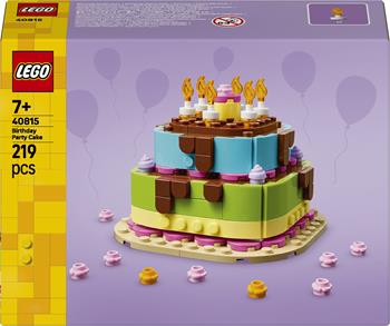 LEGO (40815). Torta della festa di compleanno  LEGO 2026 | Libraccio.it