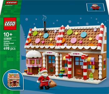 LEGO Iconic (40809). Casa di pan di zenzero festiva  LEGO 2026 | Libraccio.it