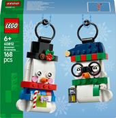LEGO Iconic (40812). Pupazzi di neve ornamentali