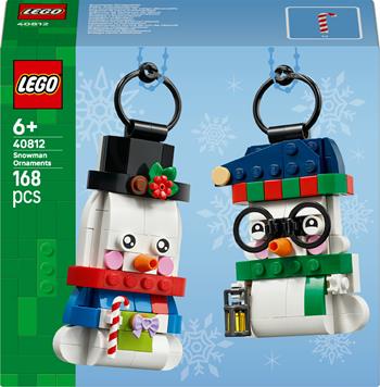 LEGO Iconic (40812). Pupazzi di neve ornamentali  LEGO 2026 | Libraccio.it