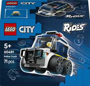 LEGO City Brick Rides (60481). Veicoli SUV della Polizia