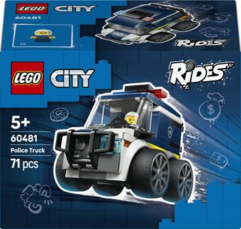 LEGO City Brick Rides (60481). Veicoli  SUV della Polizia  LEGO 2025 | Libraccio.it