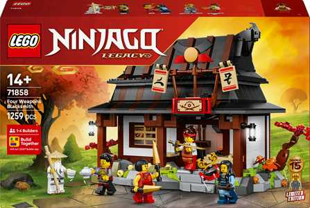 LEGO NINJAGO (71858). La bottega delle Quattro Armi  15...