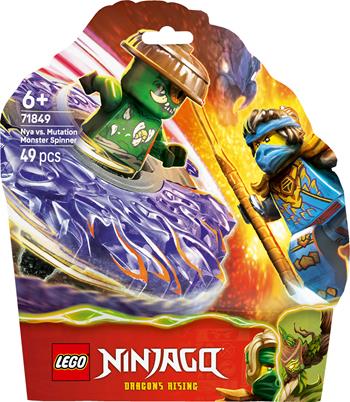 LEGO NINJAGO (71849). Nya contro Spinner Mostro della Mutazione  LEGO 2025 | Libraccio.it