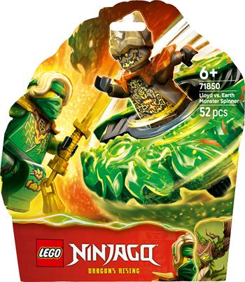 LEGO NINJAGO (71850). Lloyd contro Spinner Mostro della Terra  LEGO 2025 | Libraccio.it