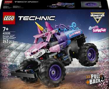 LEGO Technic (42220). Monster Jam Sparkle Smash a ret...