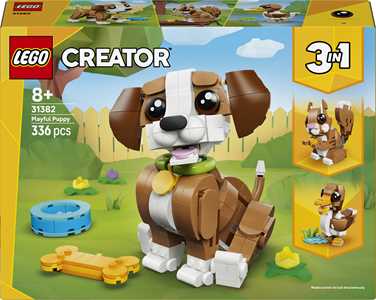 LEGO Creator (31382). Adorabili animali: cagnolino giocoso