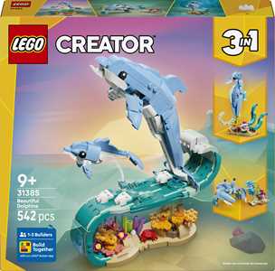 LEGO Creator (31385). Animali marini: meravigliosi delfini