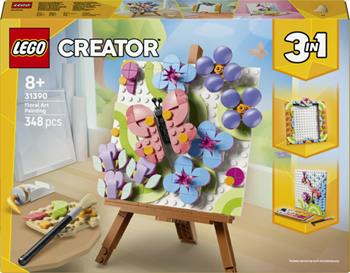 LEGO Creator (31390). Dipinto floreale decorativo  LEGO 2026 | Libraccio.it