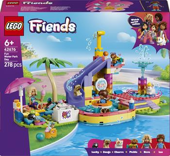 LEGO Friends (42676). Divertente giornata al parco acquatico  LEGO 2026 | Libraccio.it