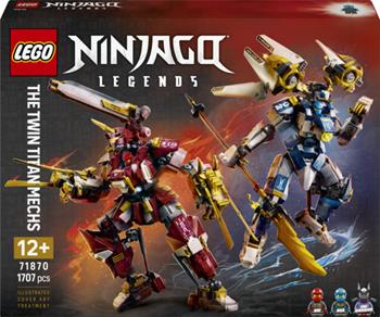 LEGO Ninjago (71870). Mech Titanici Gemelli  LEGO 2026 | Libraccio.it