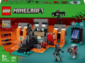 LEGO Minecraft (21590). Battaglia contro il Wither  LEGO 2025 | Libraccio.it