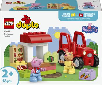 LEGO Duplo (10468). Trattore e mercato  LEGO 2026 | Libraccio.it