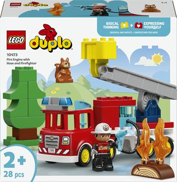 LEGO DUPLO Town (10473). Autopompa con manichetta e pompiere  LEGO 2026 | Libraccio.it